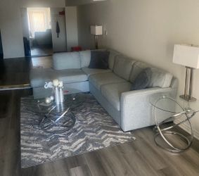 Grey sofa