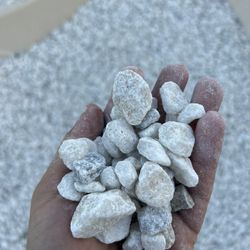 White Gravel Rocks Turf Pavers Fill Sand Class 2 Base 