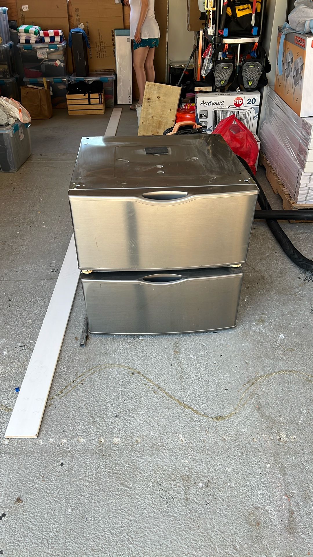 Pedestal for Front Load Washer and Dryer