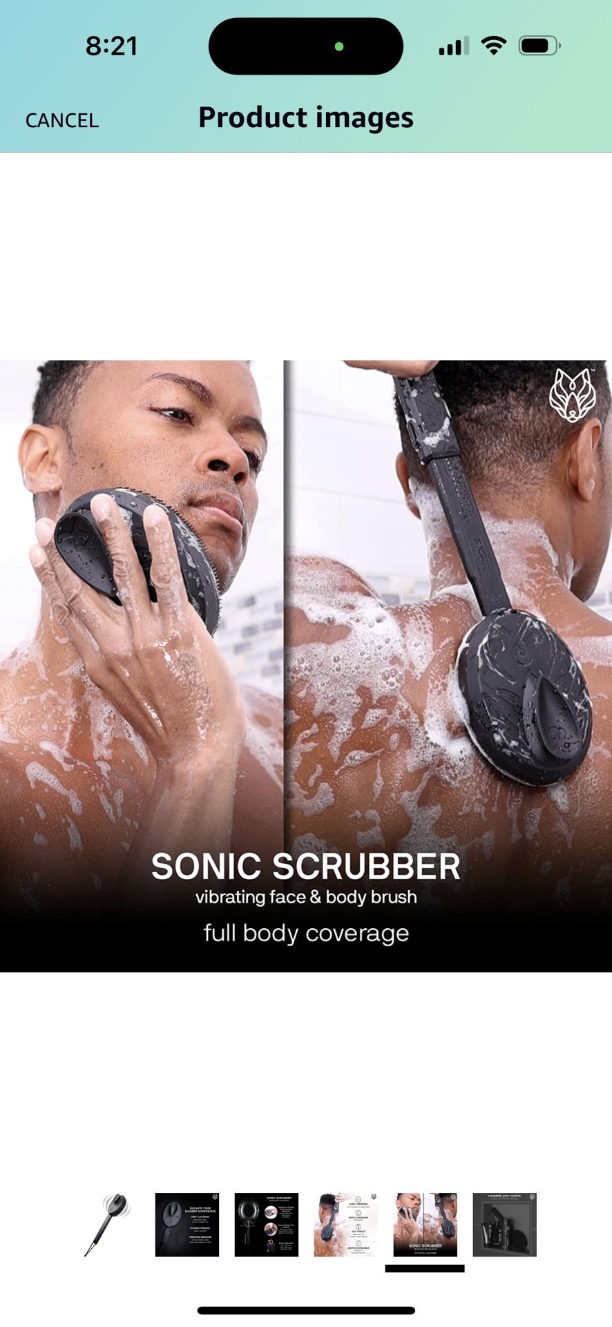 Sonic Scrubber Black Wolf Vibrating Face and Body Brush for Sale in  Pembroke Pines, FL - OfferUp