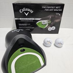 Callaway Kickback GS Putt Cup Electric Ball Return Putting Cup Golf Training