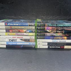 Microsoft OG Xbox & Xbox 360 Video Games 