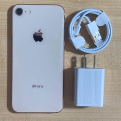 iPhone 8,  Factory Unlocked,  Excellent Condition.  Like New 