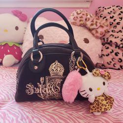 2007 Vintage Juicy Couture Brown Bowler Bag