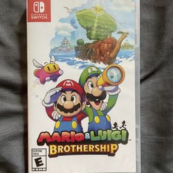 Mario and Luigi Brotherhood Nintendo Switch