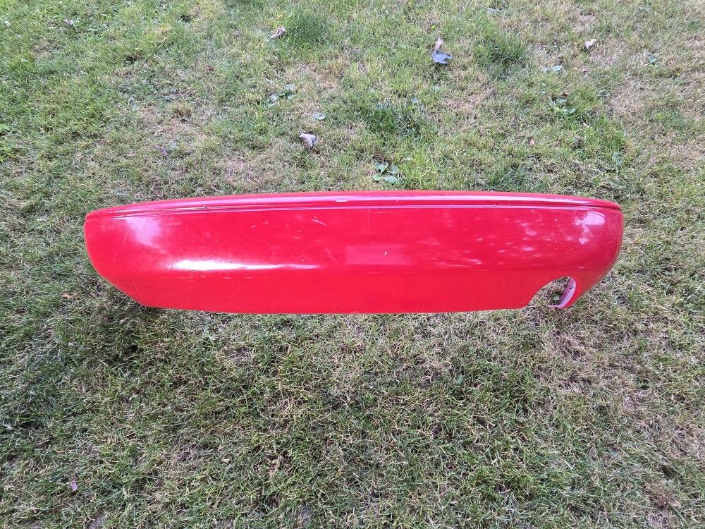 1990 To 1997 Mazda Miata Rear Bumper Cover, RED 90-97