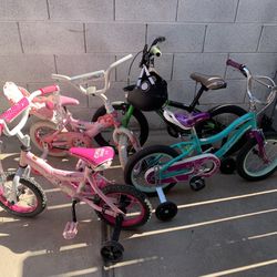 Kids Bike Bicycle Boys Girls 12inch 14inch 18inch Rims Pedal Brakes Ready To Ride 