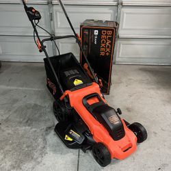 New BLACK+DECKER 20 in. 13 AMP Corded Electric Walk Behind Push Lawn Mower