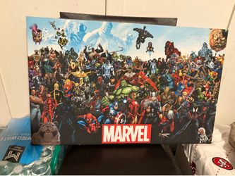 Marvel poster frame