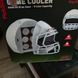 Football Helmet Fridge