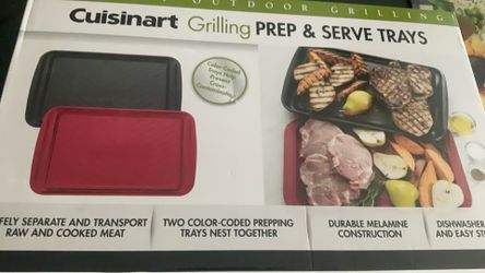 Grilling Prep And Serve Trays