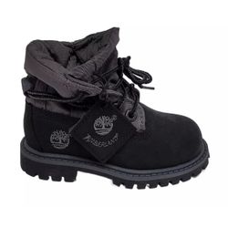 Timberland Toddler Roll Top Suede Boots Size 6.5M