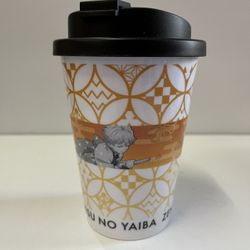 Demon slayer promotional drink cup Zenitsu