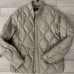 Down Jacket And Uniqlo navy blue long sleeve shirt Combo Deal