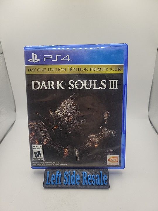 Dark Souls III: Day One Edition ( Sony PlayStation 4, PS4 2016 ) - CIB -