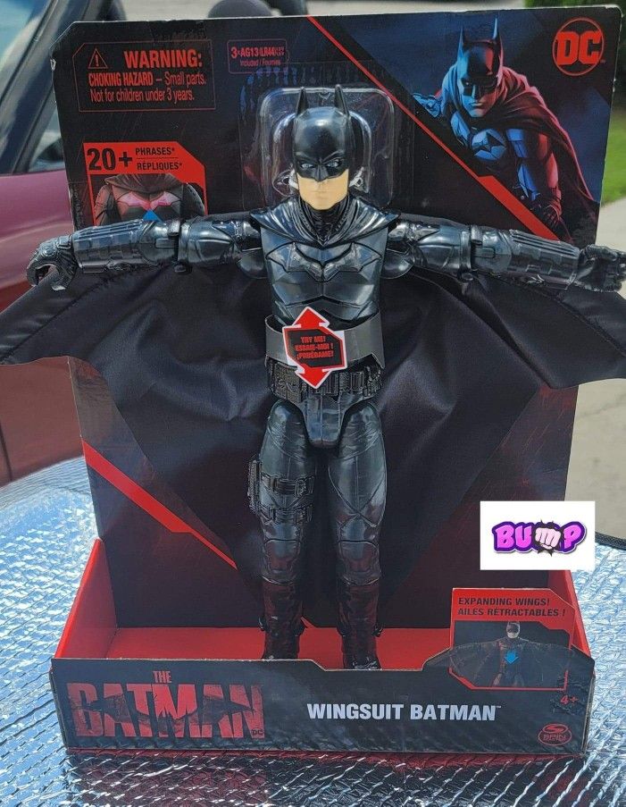 Batman 12" Wingsuit Action Figure (**NEW**)