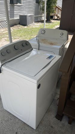 Washer and dryer