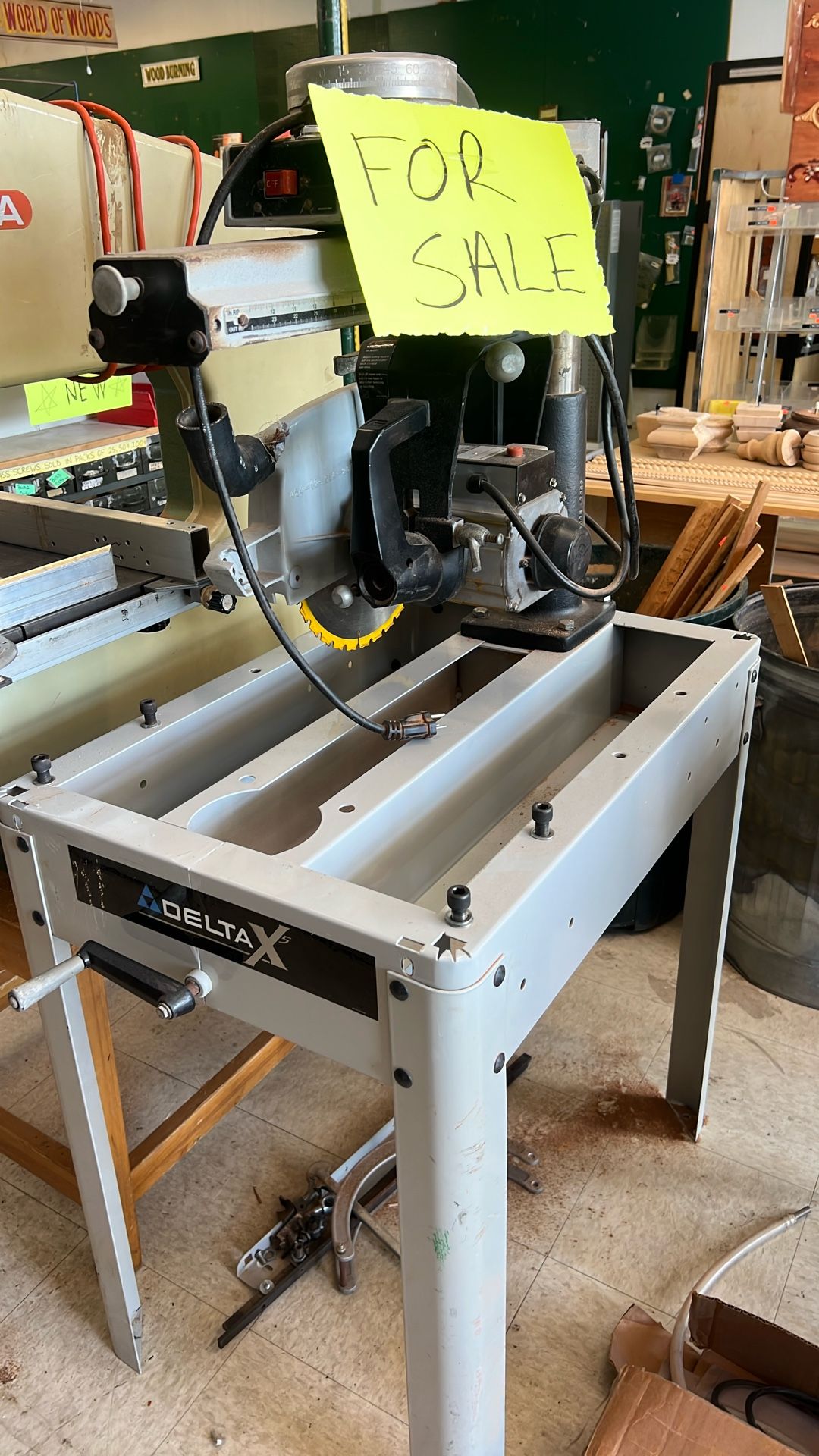 Delta X5 Radial Arm Saw