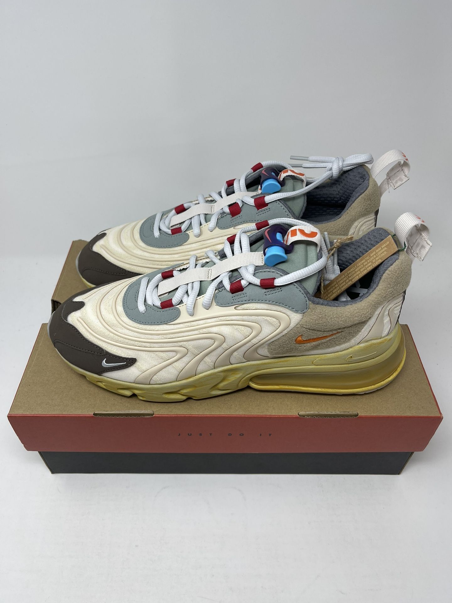 Nike Air Max 270 React ENG Travis Scott Cactus Trails Mens Size 10.5 CT2864-200