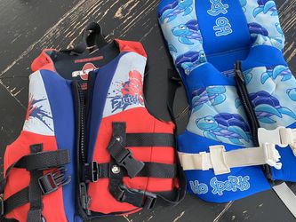 Boat vests for infant and child