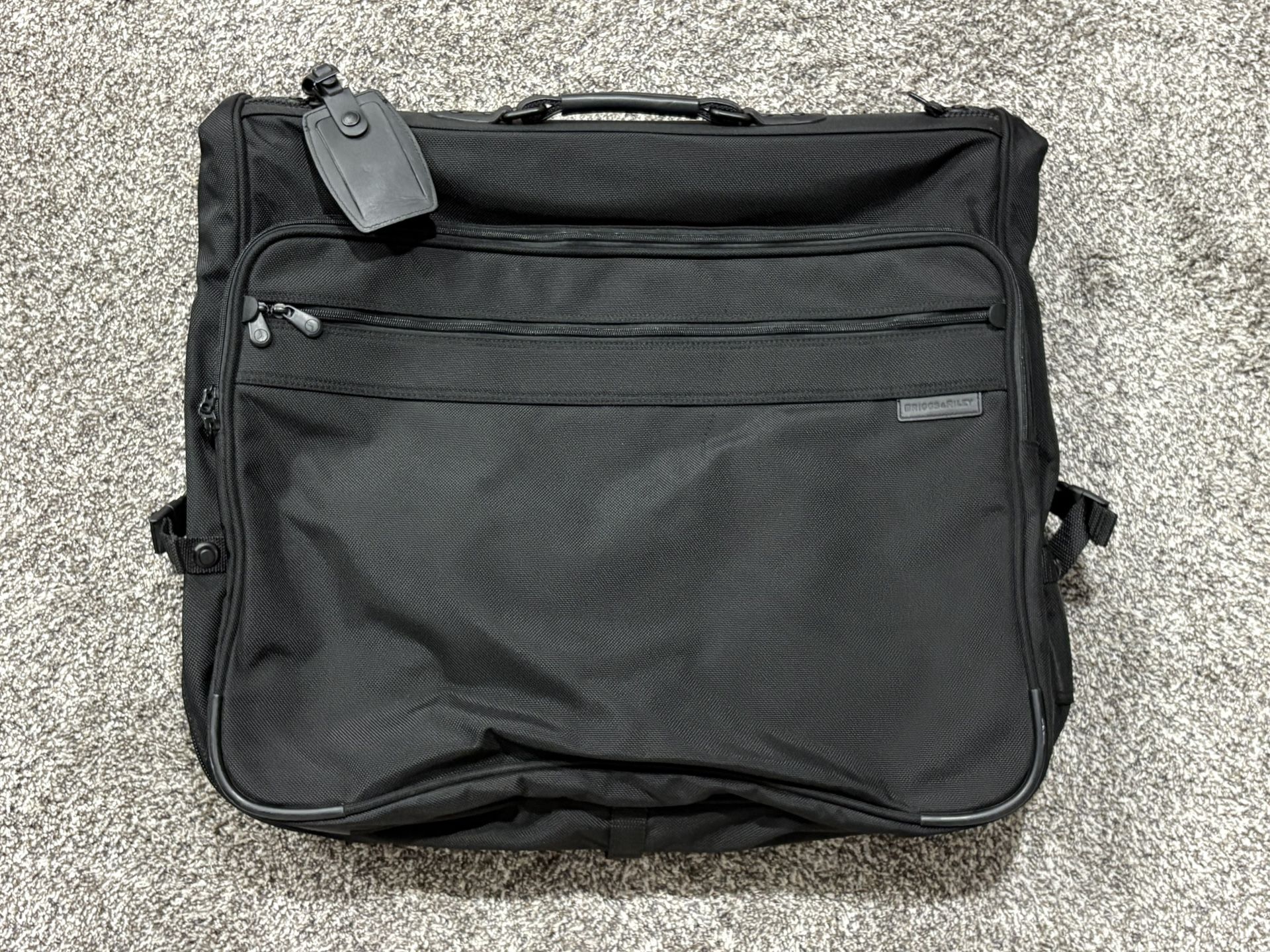 BRIGGS & RILEY ‘Travelware’ Black Nylon Bi-Fold Garment Bag