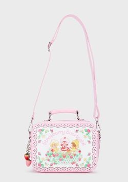 Dolls Kill x Strawberry Shortcake Happy Connections Lunch Box Crossbody Bag