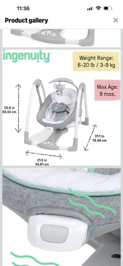 Ingenuity Baby Swing