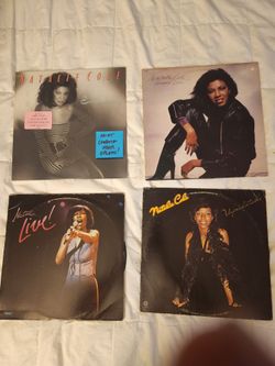 NATALIE COLE 9 Vintage Vinyl Records