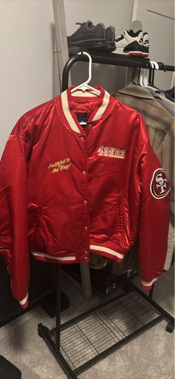 San Francisco 49ers Satin Bomber Jacket