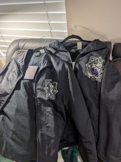 His and Here Disney 100 year celebration jackets!