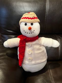 Plush Snowman Decor