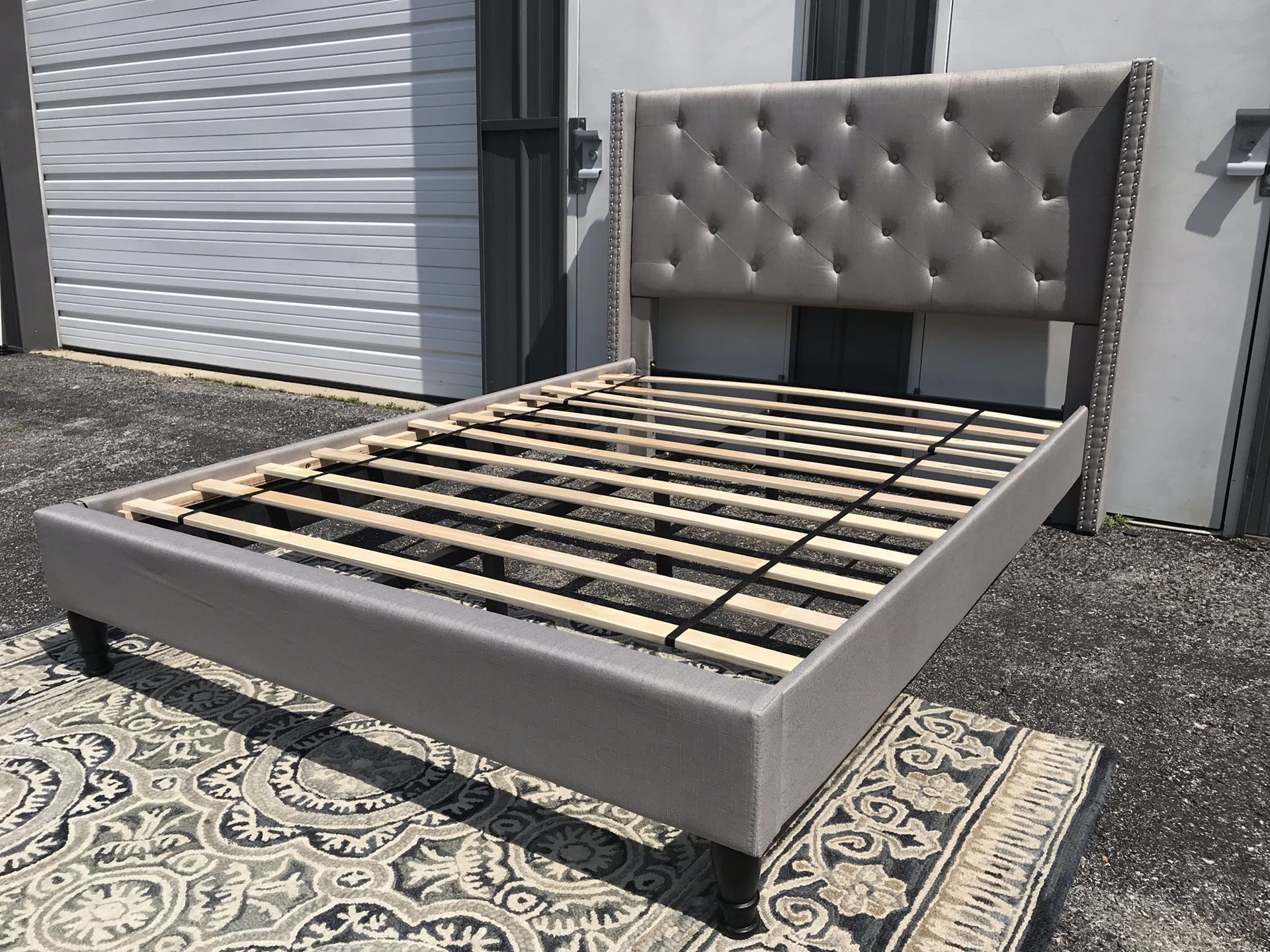 New platform bed frame FULL $200 QUEEN $240