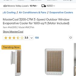 Master Cool Swamp Cooler
