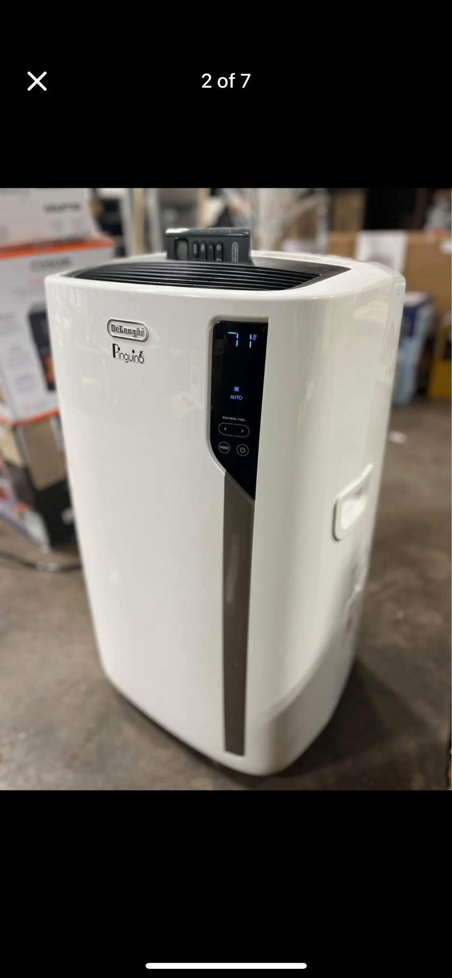 De'Longhi Pinguino 4-in-1: Air Conditioner, Heater, Dehumidifier, and Fan
