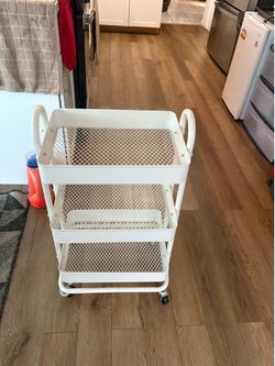 3 TIER ROLLING STORAGE CART