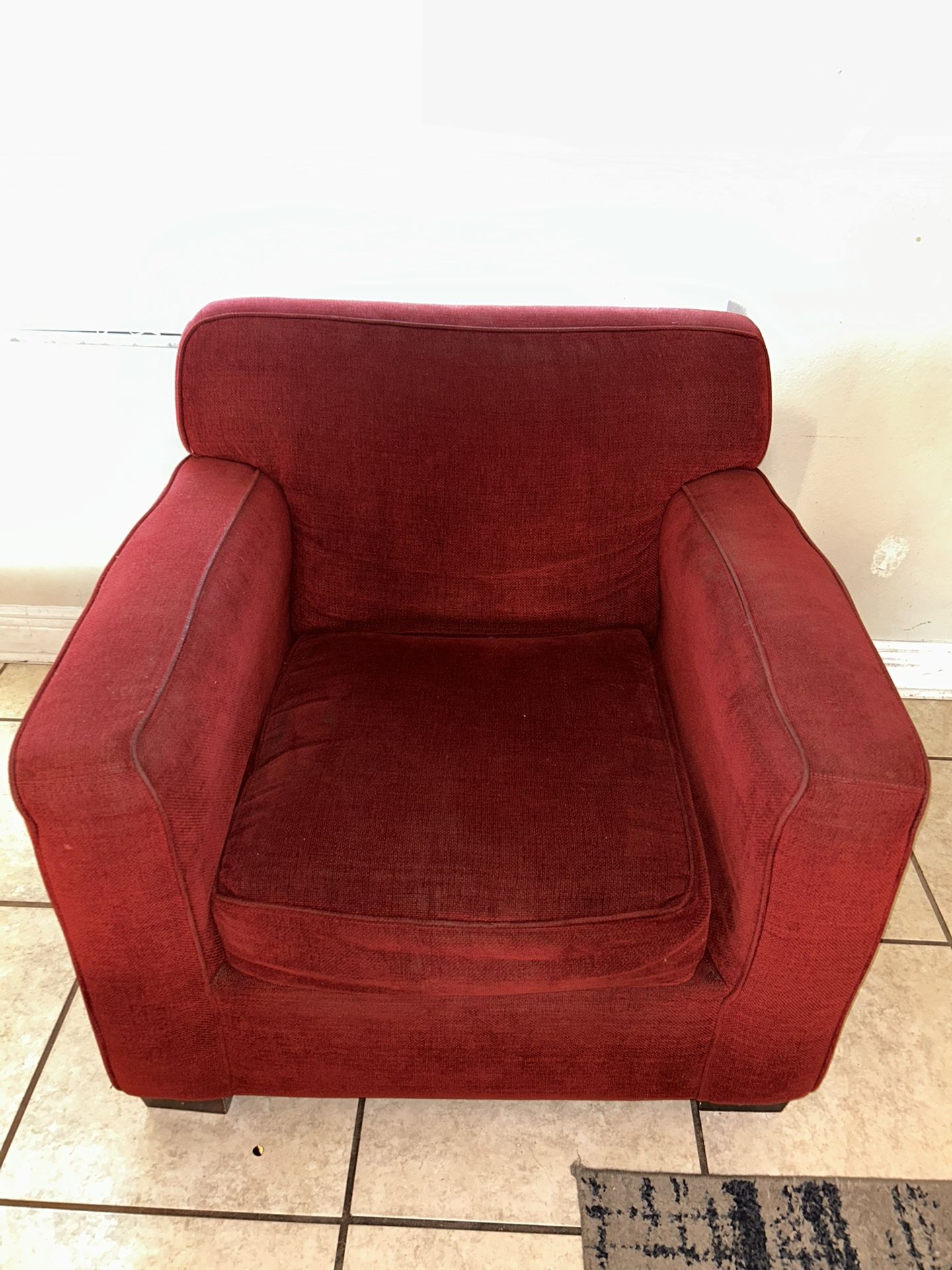 Used Red Chair