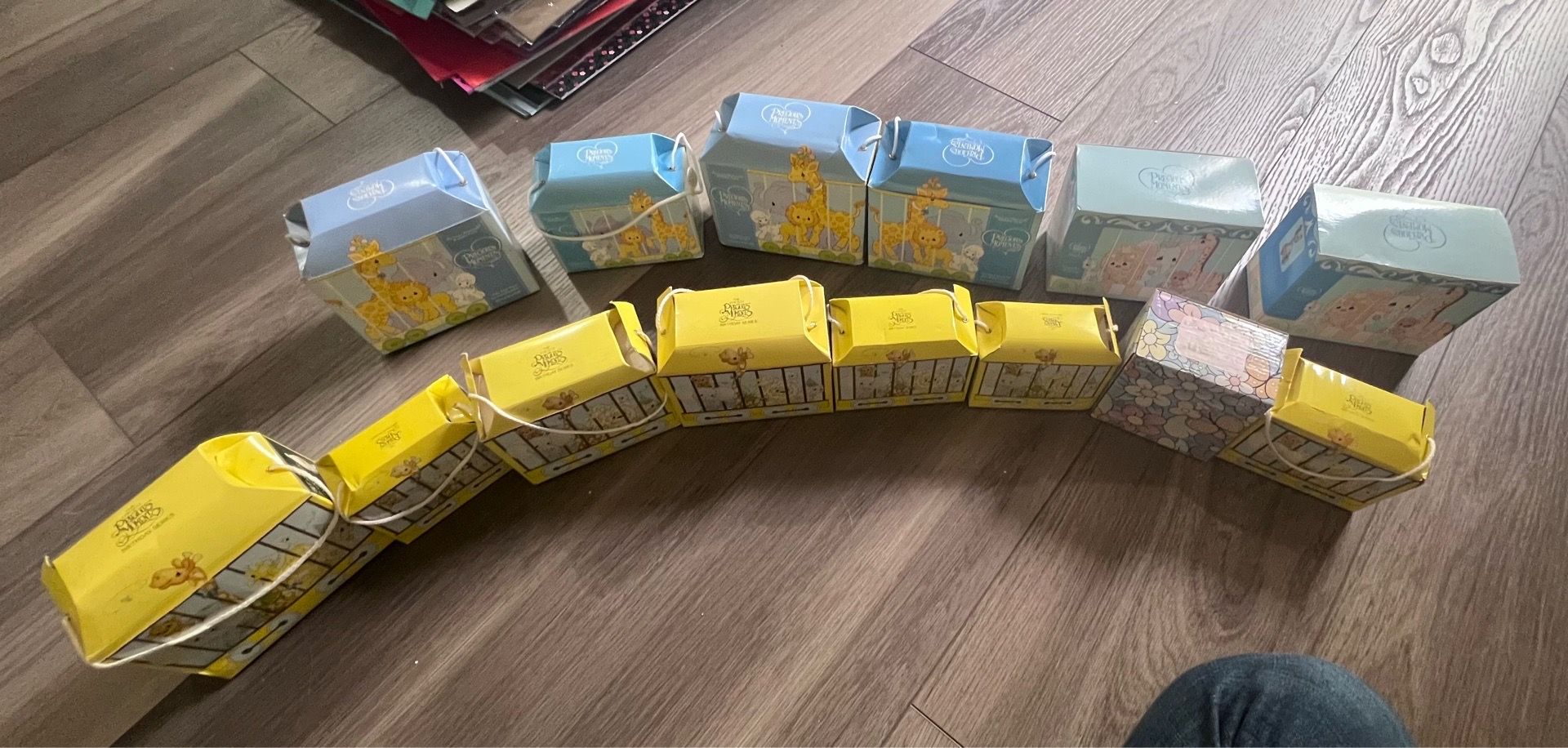 Enesco Precious Moments Birthday Train Series - 14 pieces