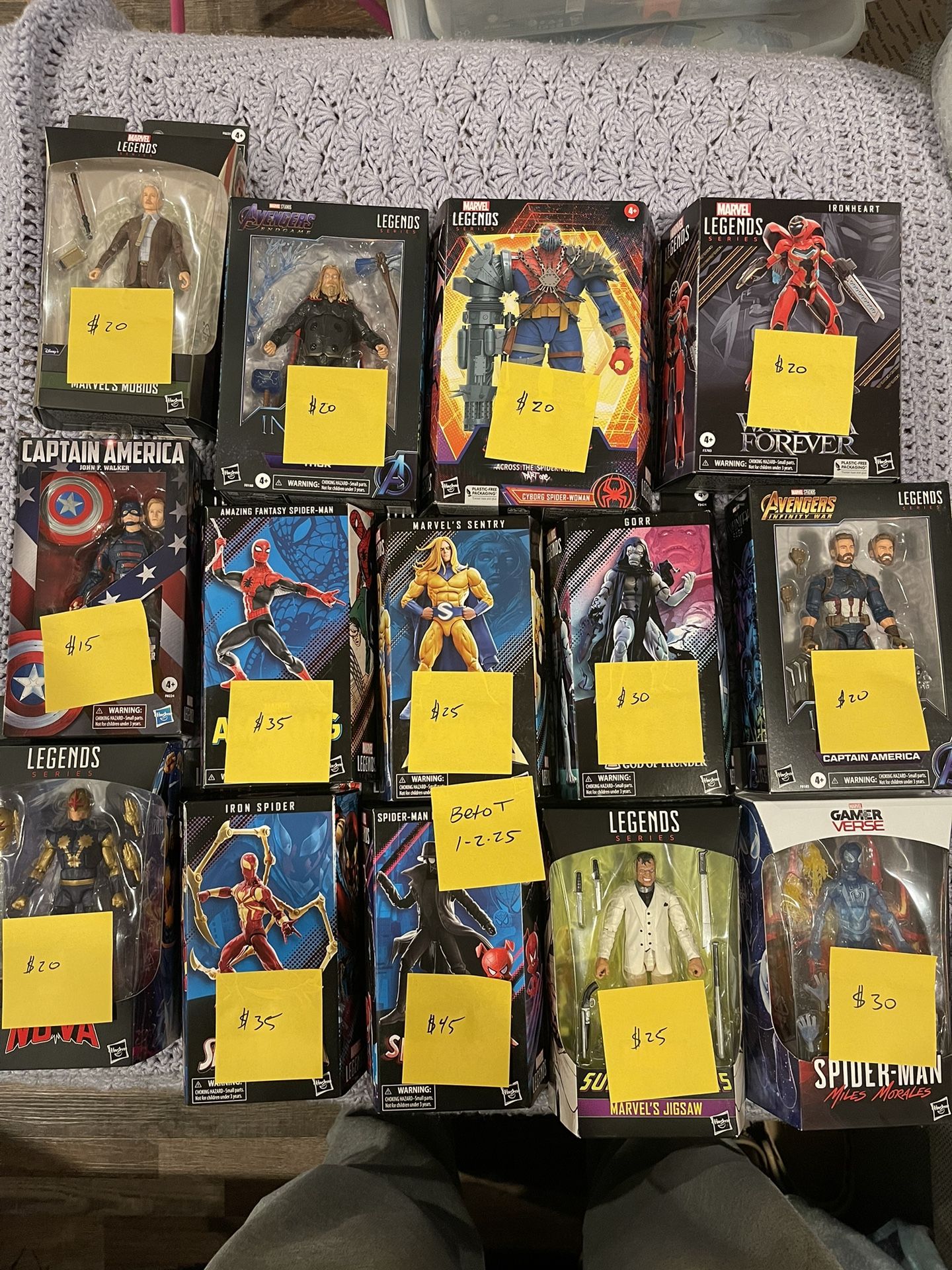 Legend Lote Set - 3 Stück Duftprodukte (verschiedene Düfte)