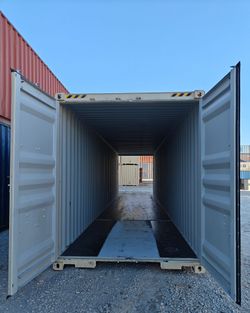 NEW 40ft High Cube Double Ended Door One Trip Shipping Containers For Sale