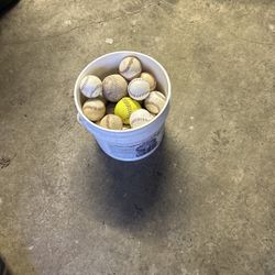 30 Baseballs 2 Softballs 6 Bats 2 Bags 3 Helmets 