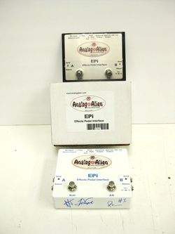 Analog Alien EPi Serial #1 Signed Joe Napoli Effects Pedal Interface