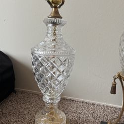 Two Crystal Lamps