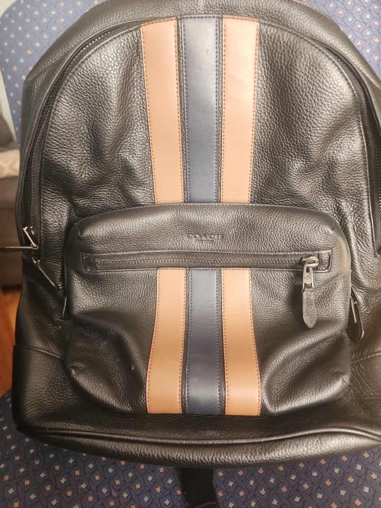 Mens Coach Backpack New!