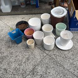 Planting pots all for $25