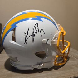 BOLT UP⚡ Keenan Allen Authentic Helmet 