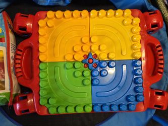 Mega Bloks Table.  Lego Blocks Table