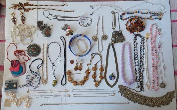 2: Various Costume Jewelry 1940's and 1950's