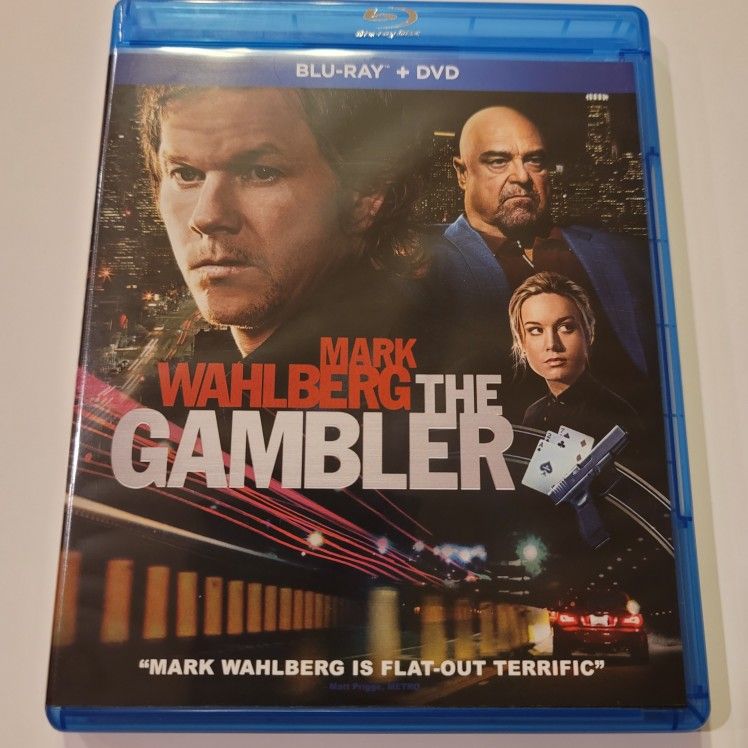 $5 BLU RAY / DVD COMBO PACK THE GAMBLER OR TRADE FOR A MOVIE I DO NOT ALREADY OWN $5