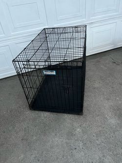 used Medium Precision Pet Products wire dog crate $30