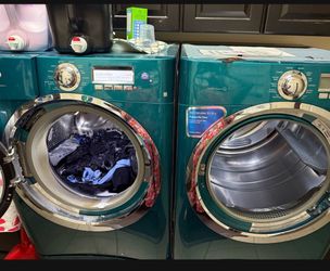 Electrolux Washer, Dryer, and Pedestals $100